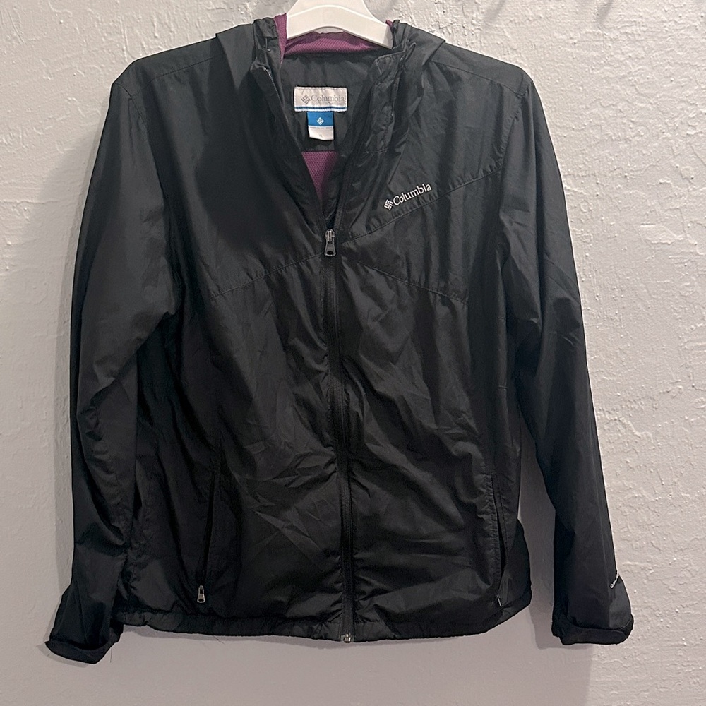 Columbia Black Lightweight Jacket - Size XL